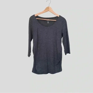 H&M Mama 3/4 sleeve, four season tunic style  top with four-way stretch